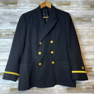 Vintage DSCP United States Naval Academy Light Weight Blazer Coat Men’s 36S